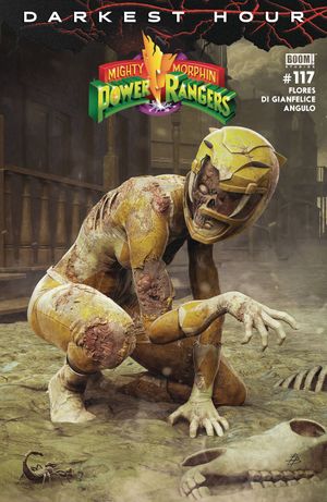 Mighty Morphin Power Rangers #117 (Cvr B Dark Grid Variant Barend)