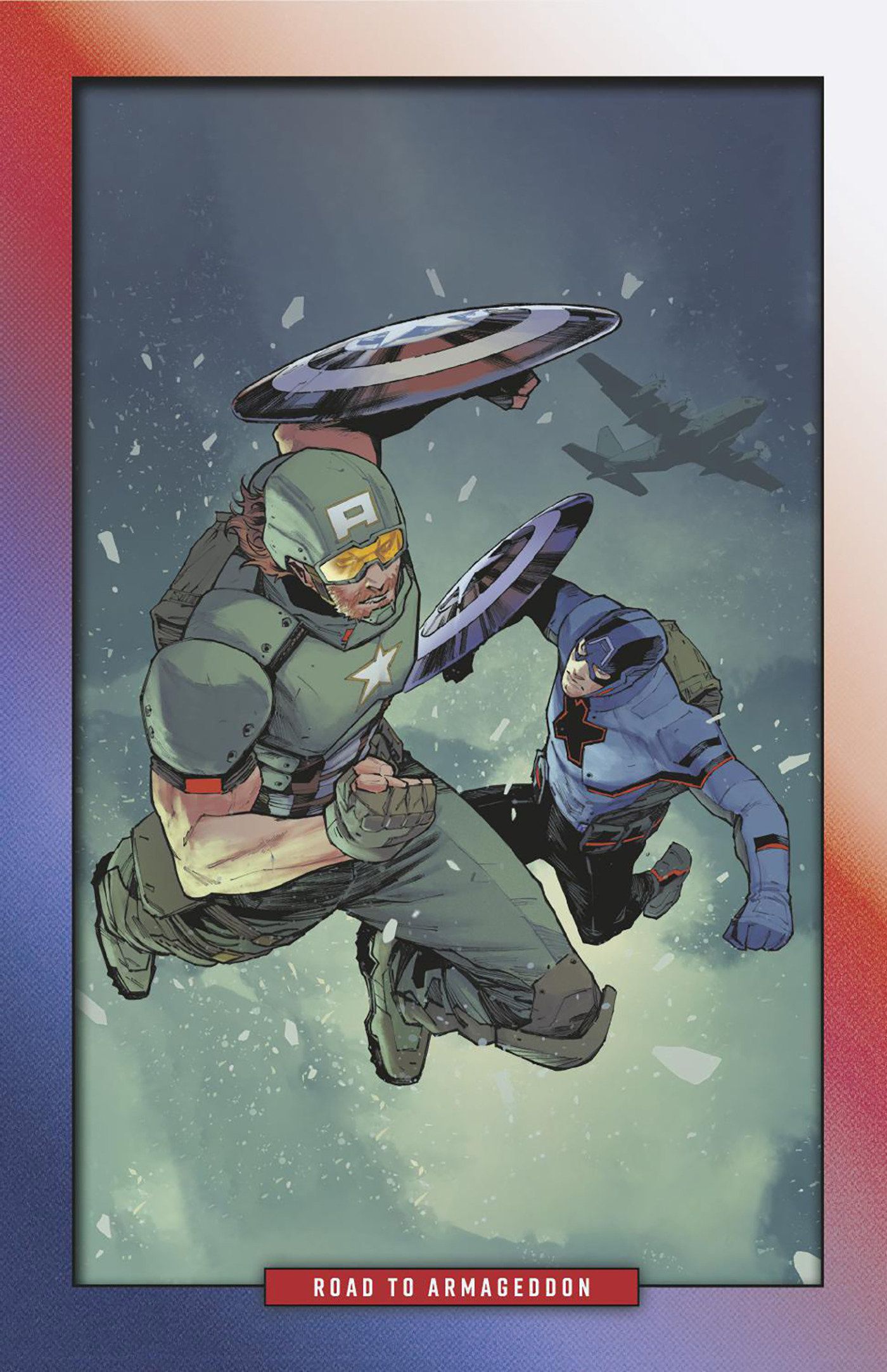 Captain America #2 (Valerio Schiti Ratio Virgin 3rd Printing Variant) Comic