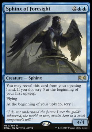 Sphinx of Foresight (Ravnica Allegiance)