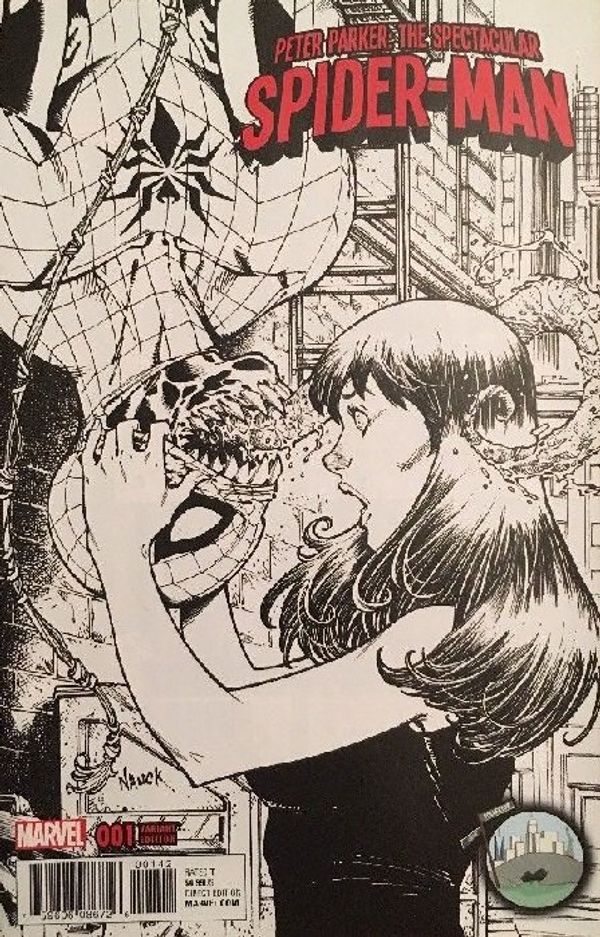 Peter Parker: The Spectacular Spider-man #1 (Cave Collector Sketch Edition)