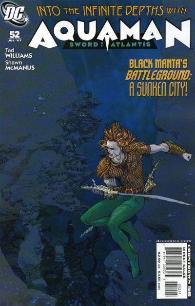 Aquaman: Sword of Atlantis #52 Comic