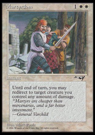 Martyrdom (Alliances) Trading Card