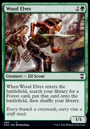 Wood Elves (Kaldheim Commander Decks)