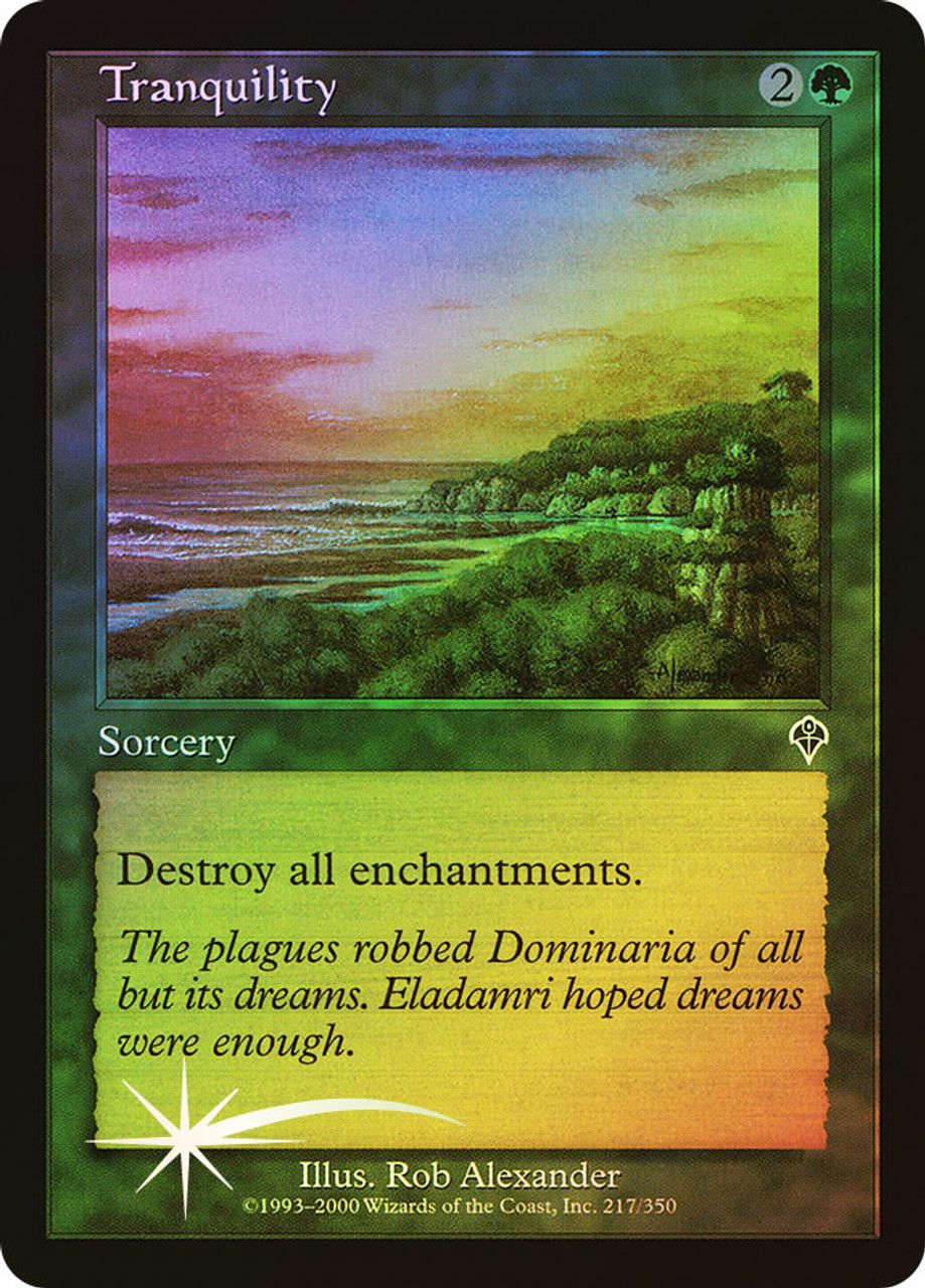 Tranquility (Invasion - Foil) Trading Card