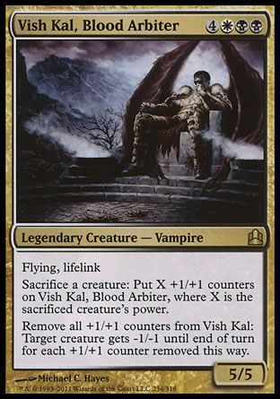 Vish Kal, Blood Arbiter (MTG Commander) Trading Card