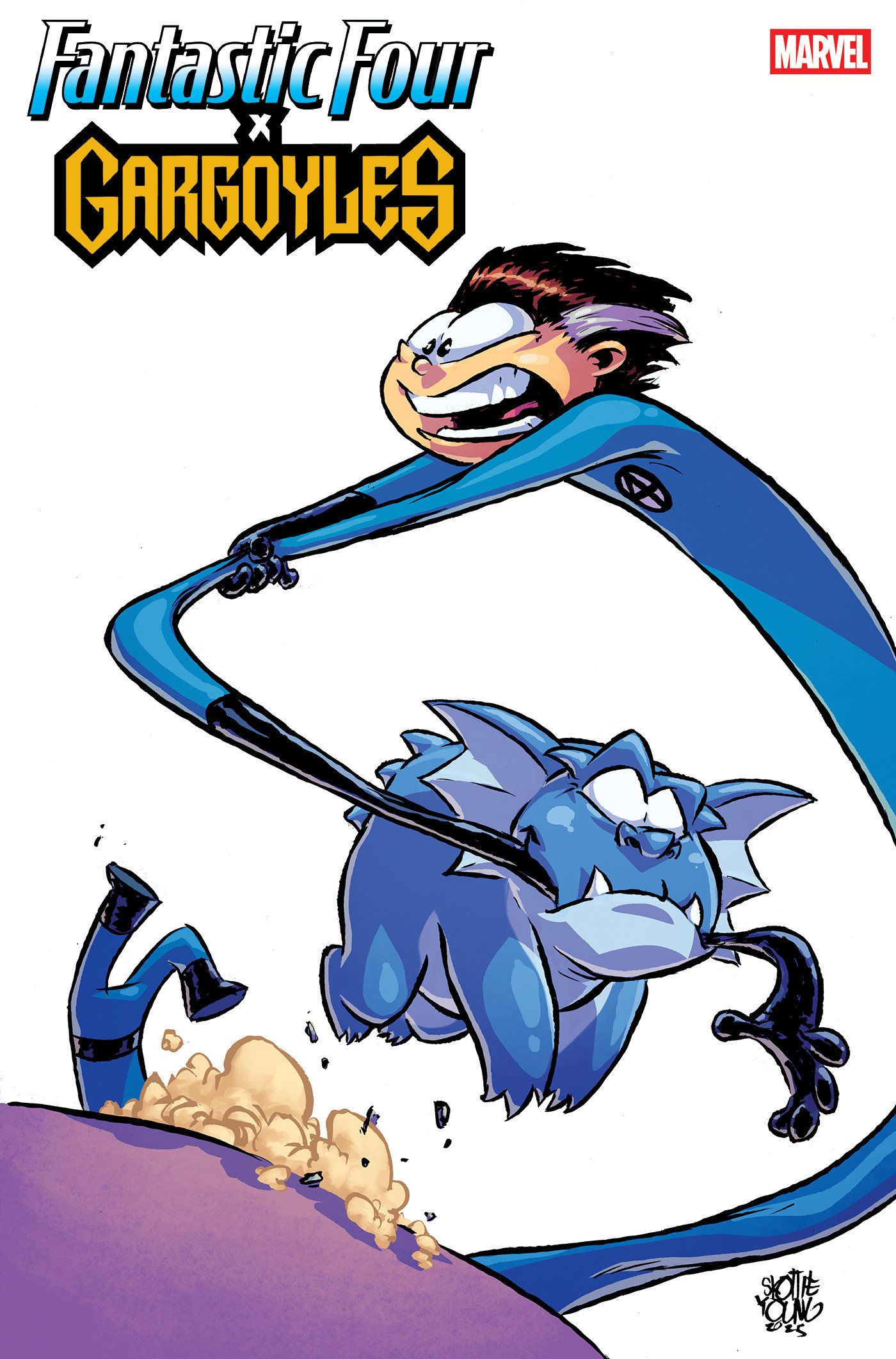 Fantastic Four/Gargoyles #1 (Skottie Young Variant) Comic