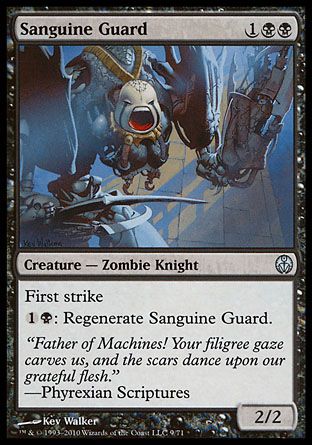 Sanguine Guard (Phyrexia vs. The Coalition) Trading Card