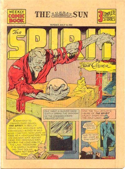 Spirit Section #7/14/1940 Comic