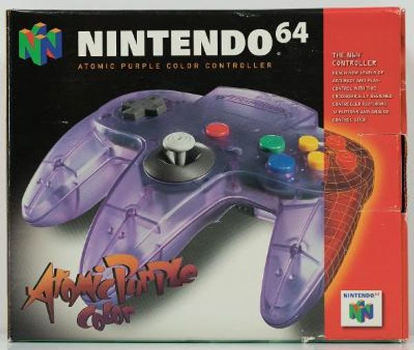 Atomic purple 2024 n64 controller