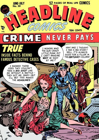 Headline Comics #30 Comic
