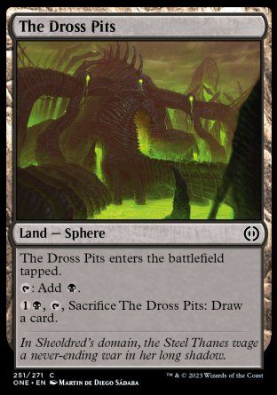 The Dross Pits (Phyrexia: All Will Be One) Trading Card