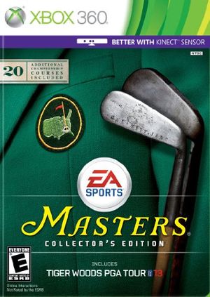 Tiger Woods PGA Tour 13 [Masters Collectors Edition]