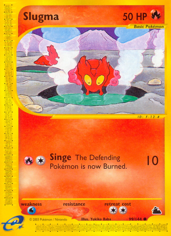 Slugma (99/144) - Skyridge Pokémon Card