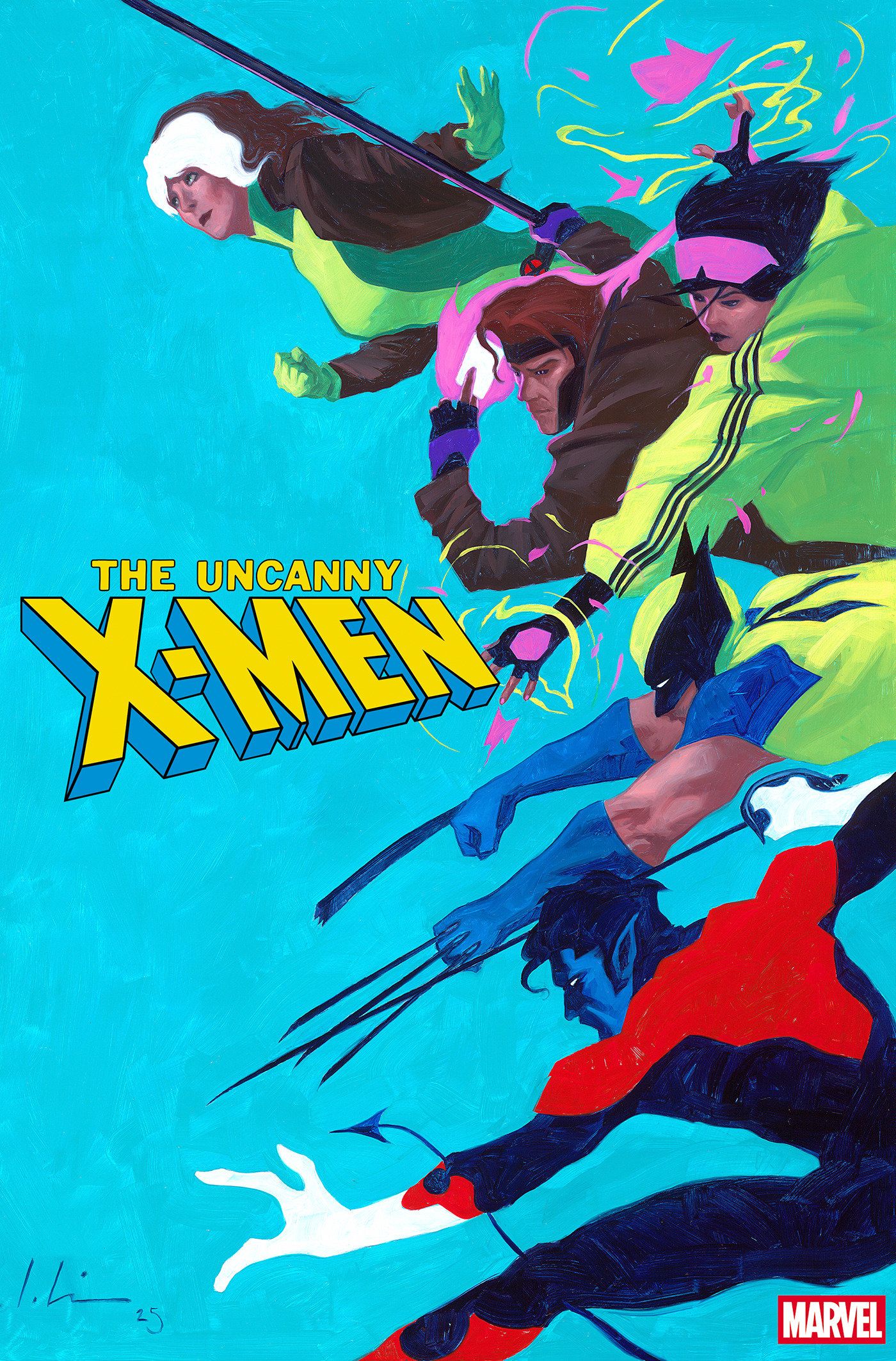 Uncanny X-Men #22 (Jeremy Wilson 2-Part Connecting Foil Variant) Comic