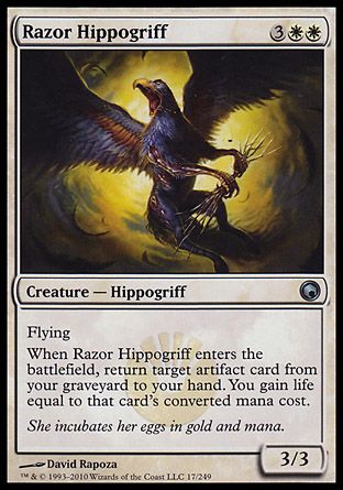 Razor Hippogriff (Scars of Mirrodin) Trading Card