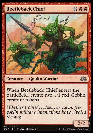 Beetleback Chief (Planechase Anthology decks) Trading Card