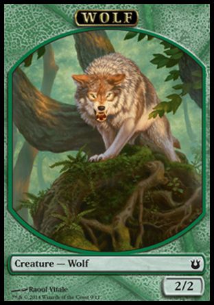 Wolf (Born of the Gods) Trading Card