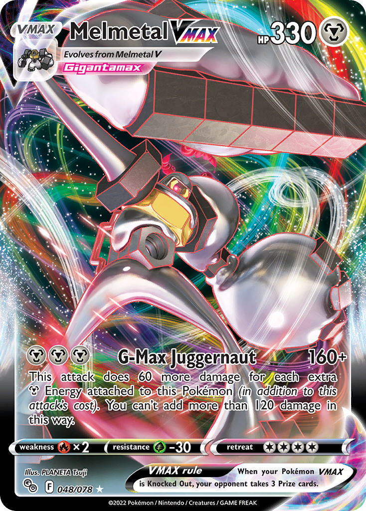 Melmetal VMAX (48/78) - Pokémon GO Pokémon Card