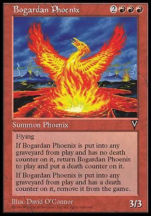 Bogardan Phoenix (Visions) Trading Card