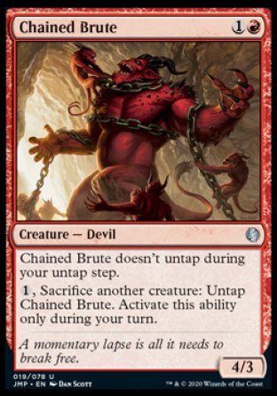 Chained Brute (Jumpstart) Trading Card