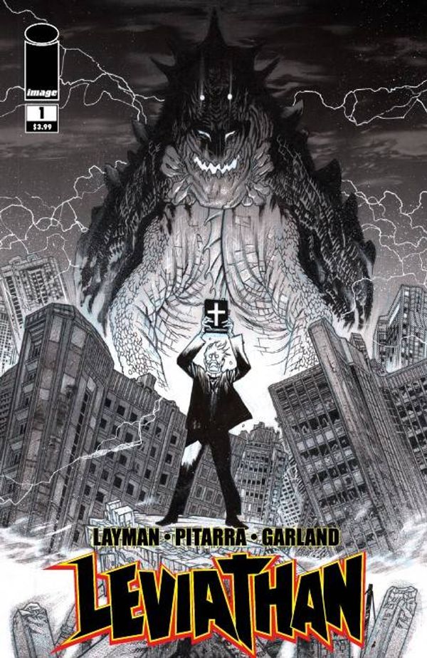 Leviathan #1 (Cover D James Harren Black & White Variant)