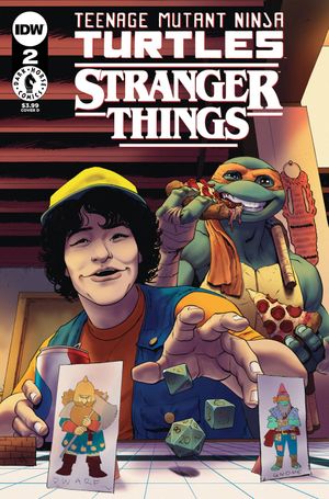 Teenage Mutant Ninja Turtles x Stranger Things #2 (Cvr D Gorham)