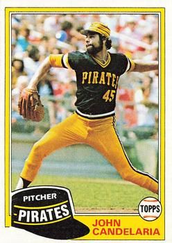  1979 Topps # 70 John Candelaria Pittsburgh Pirates (Baseball  Card) EX/MT Pirates : Collectibles & Fine Art