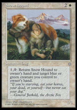 Snow Hound (Ice Age) Trading Card