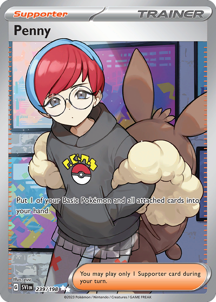 Penny (239/198) - Scarlet & Violet Pokémon Card