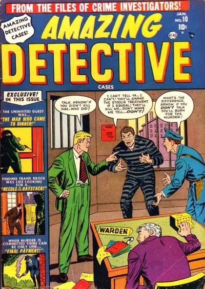 Amazing Detective Cases #10 Comic
