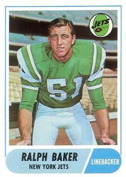 Ralph Baker 1968 Topps #38 Sports Card