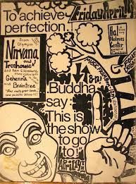 Nirvana Hal Holmes Center 1989 Concert Poster