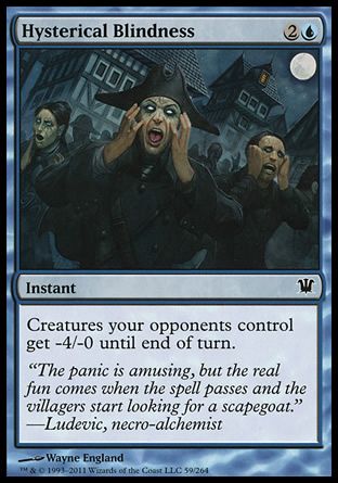 Hysterical Blindness (Innistrad) Trading Card