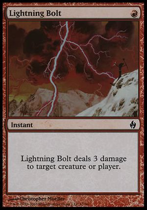 Lightning Bolt (Premium Deck Series: Fire and Lightning)