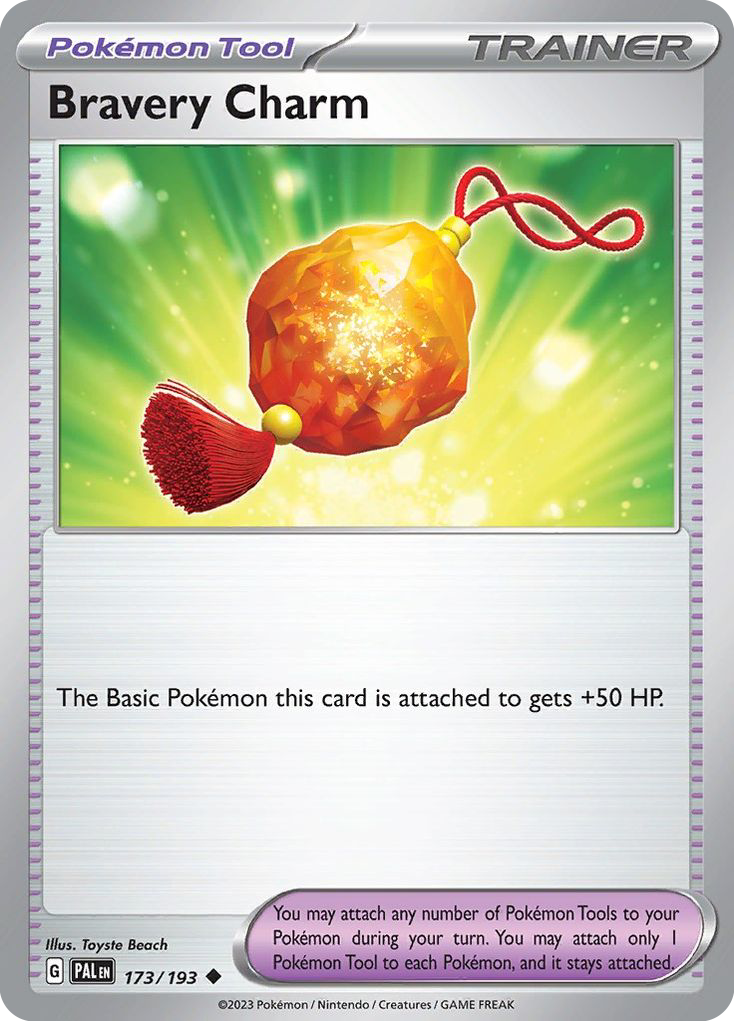 Bravery Charm (173/193) - Paldea Evolved Pokémon Card