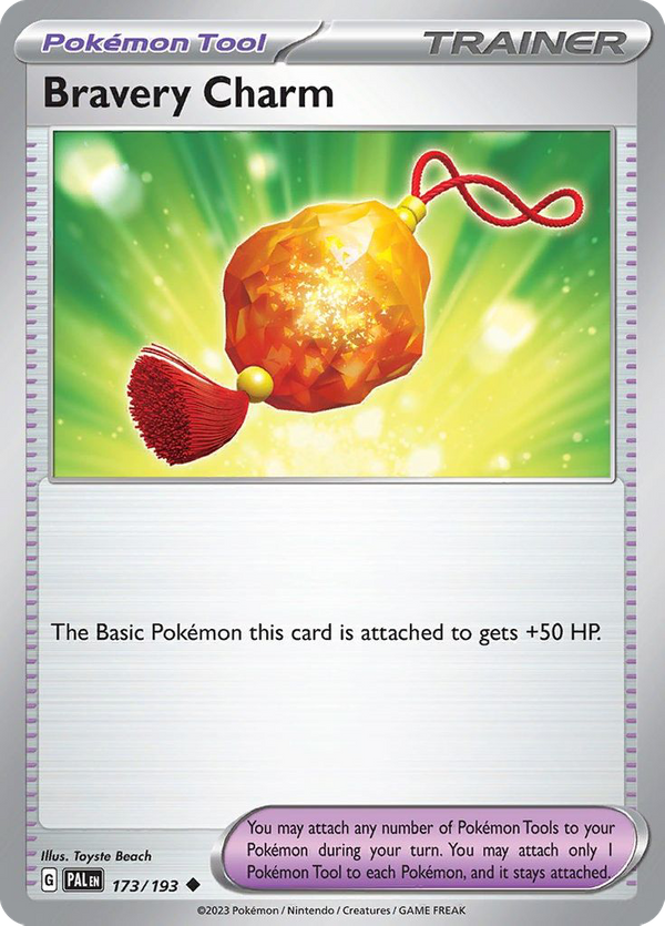 Bravery Charm (173/193) - Paldea Evolved