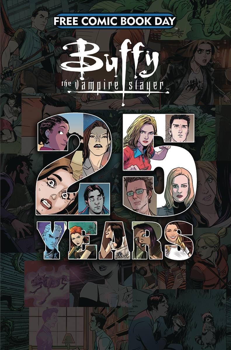 Free Comic Book Day 2022 : 25 Years Of Buffy The Vampire Slayer Special Comic