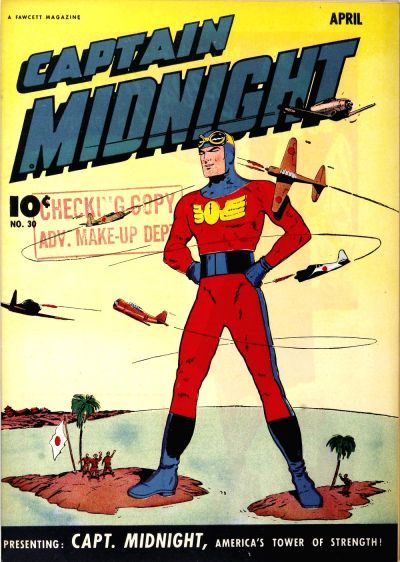 Captain Midnight #30 Comic