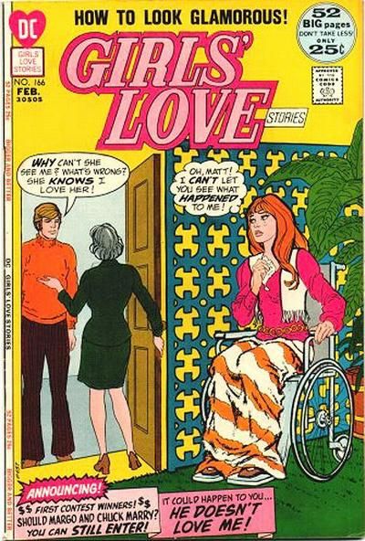 Girls' Love Stories #166 Comic