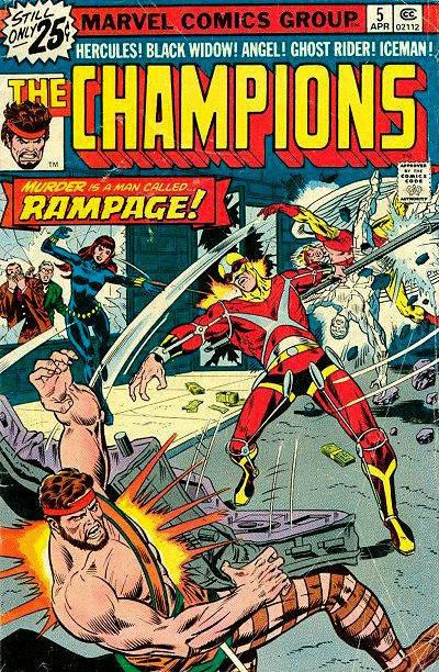 Champions, The #5 Comic