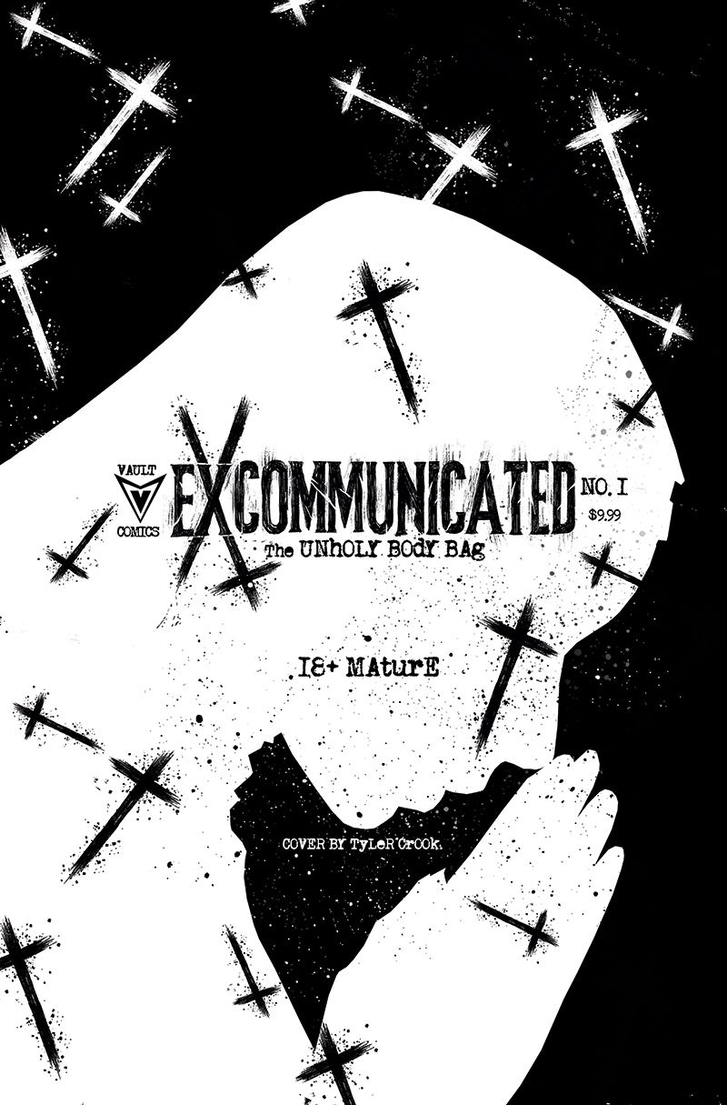 Excommunicated #1 (Cvr G Tyler Crook Extreme Unholy Black Bag Variant) Comic