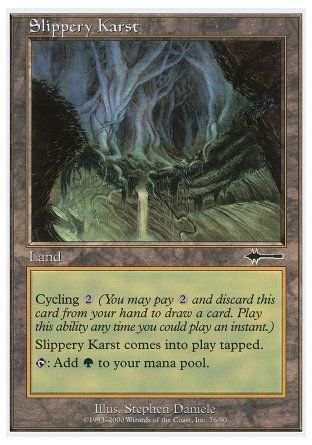 Slippery Karst (Beatdown) Trading Card