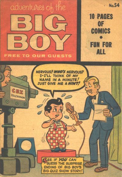 Adventures of Big Boy #54 [West] Comic