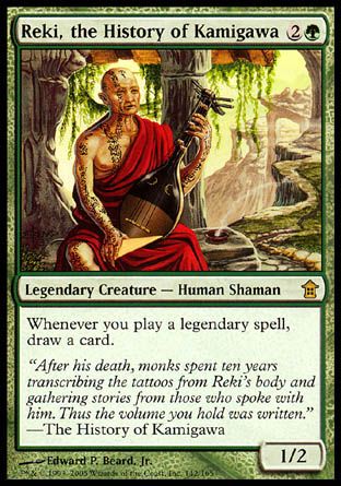 Reki, the History of Kamigawa (Saviors of Kamigawa) Trading Card