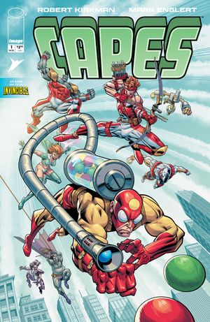Invincible Universe Capes #1 (Cvr G Mark Englert Youngblood Team Up Variant)