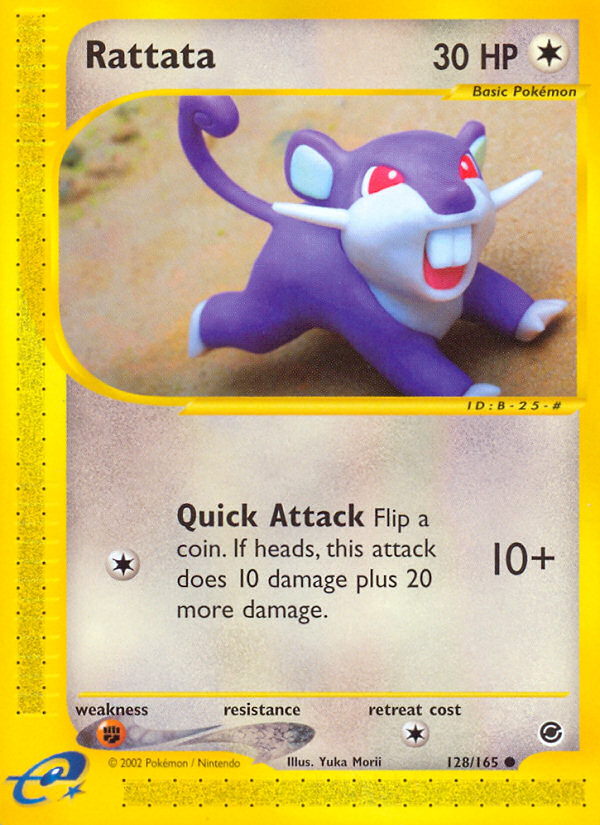 Rattata (128/165) - Expedition Base Set Pokémon Card