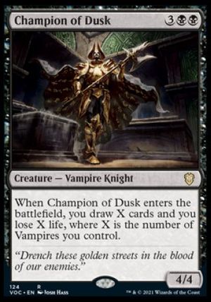 Champion of Dusk (Innistrad Crimson Vow Commander Decks)