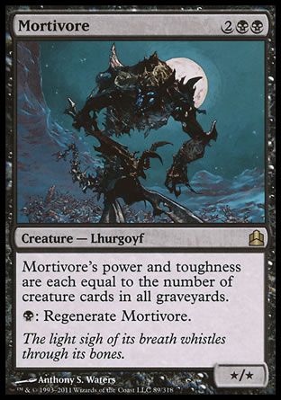 Mortivore (MTG Commander) Trading Card