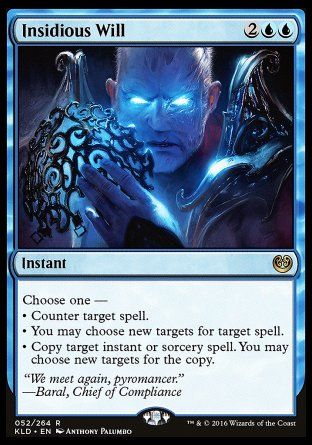 Insidious Will (Kaladesh) Trading Card