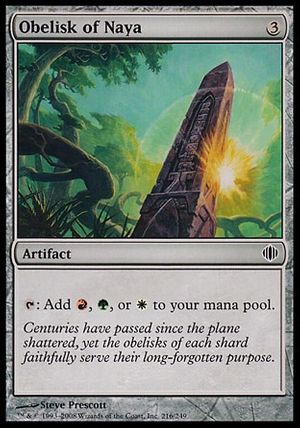 Obelisk of Naya (Shards of Alara)